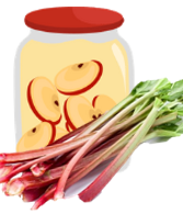 [COPOMMERHUBARBE] Compote Biologique Pomme-Rhubarbe|Bib 4kg