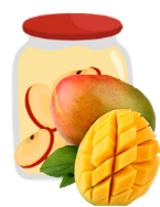 [COPOMMEMANGUE] Compote sans sucre ajouté Biologique Pomme-Mangue|Bib 4kg